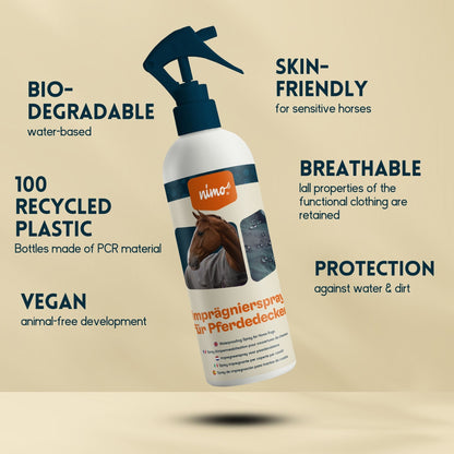 Spray Impermeabilizante Para Mantas De Caballo - Nimo - 5 L_2