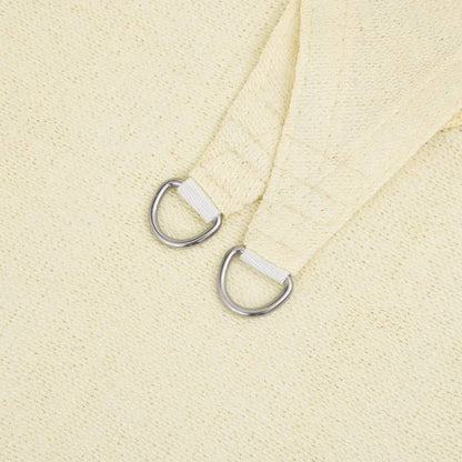 Vidaxl Toldo De Vela Crema Hdpe 160 G/m² 3,5x4,5 M_4