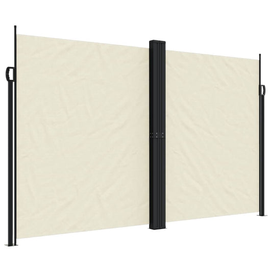 Vidaxl Toldo Lateral Retráctil Crema 200x1200 Cm_0