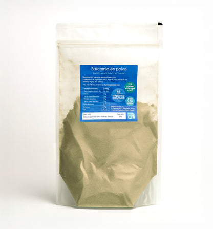 Salicornia En Polvo – Sal Verde – Sustituto Vegetal De La Sal (250g)_0