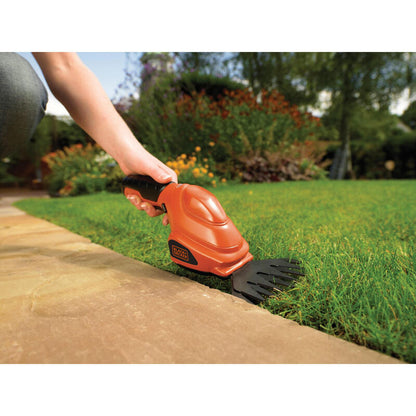 Black & Decker Gsl200 Tijera De Césped Inalámbrica 8 Cm Negro, Naranja Litio 3,6 V_3