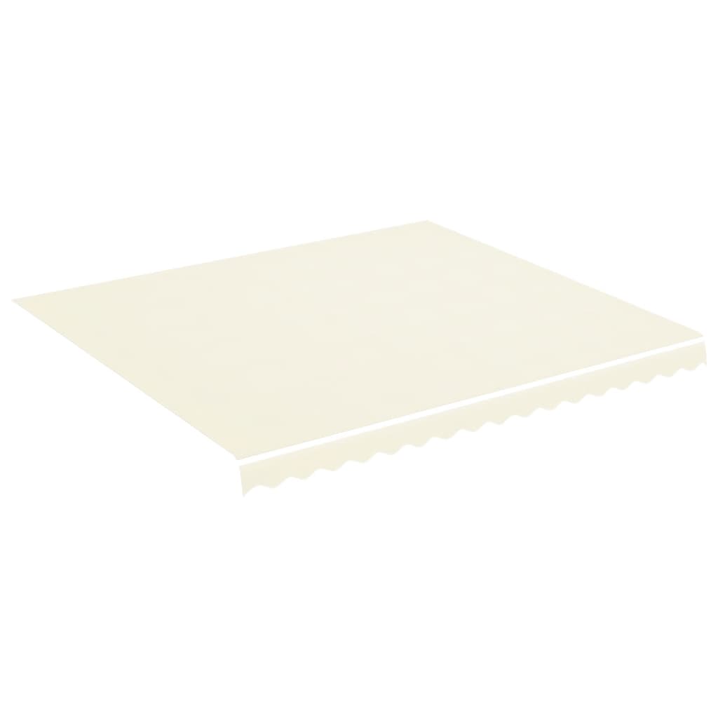 Tela De Repuesto Para Toldo Crema 4x3,5 M Poliéster_0