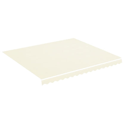 Tela De Repuesto Para Toldo Crema 4x3,5 M Poliéster_0