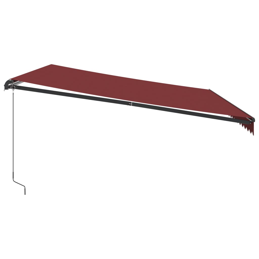 Toldo Retráctil Manual Burdeos 500x350 Cm_3