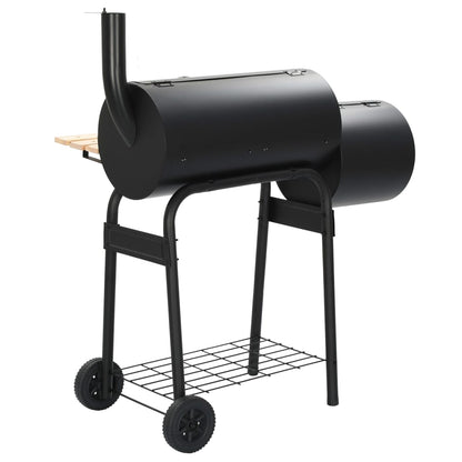 Barbacoa Clásica De Carbón Con Ahumador / Vetonek_5