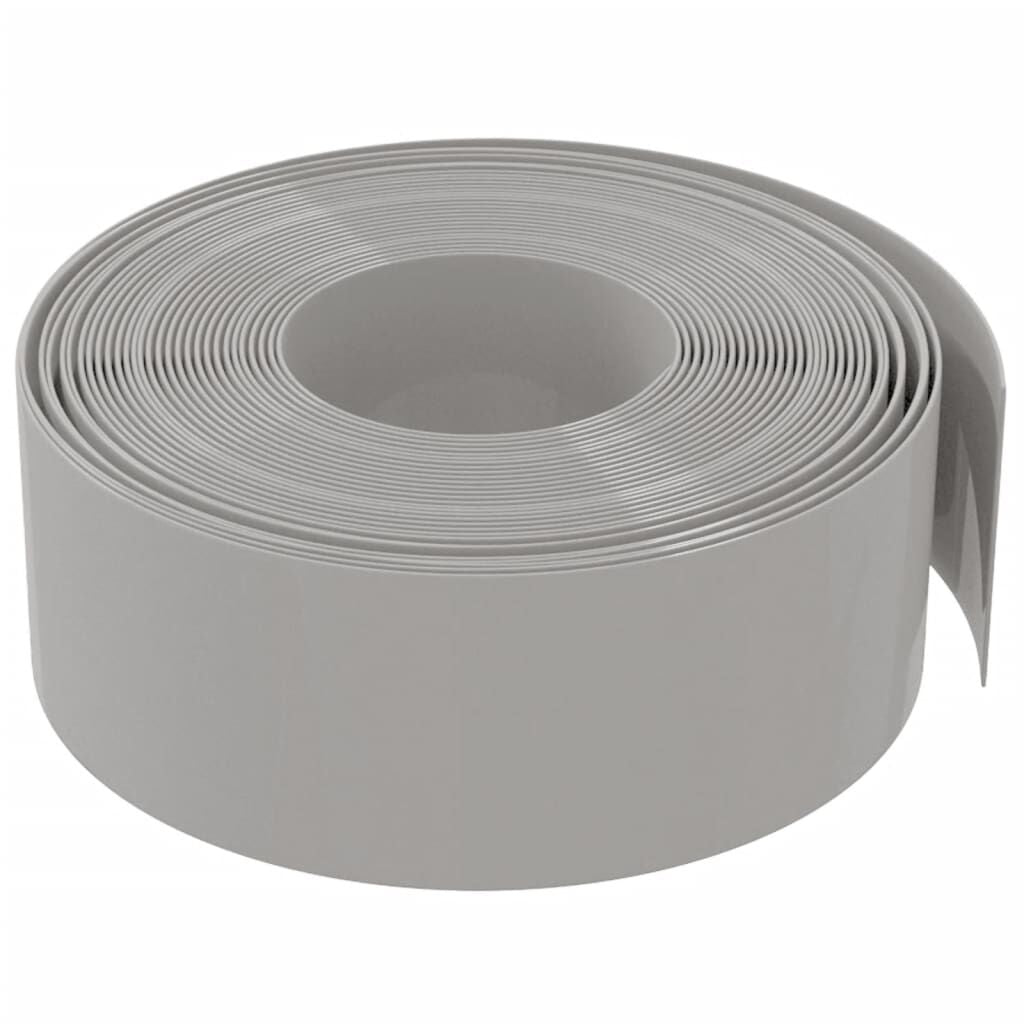 Vidaxl Borduras De Jardín 2 Uds Polietileno Gris 10 M 20 Cm_3