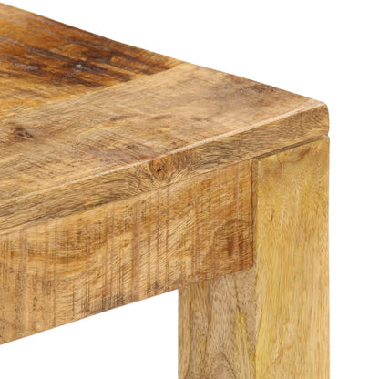 Mesa De Centro De Madera Maciza De Mango 80x80x40 Cm_2