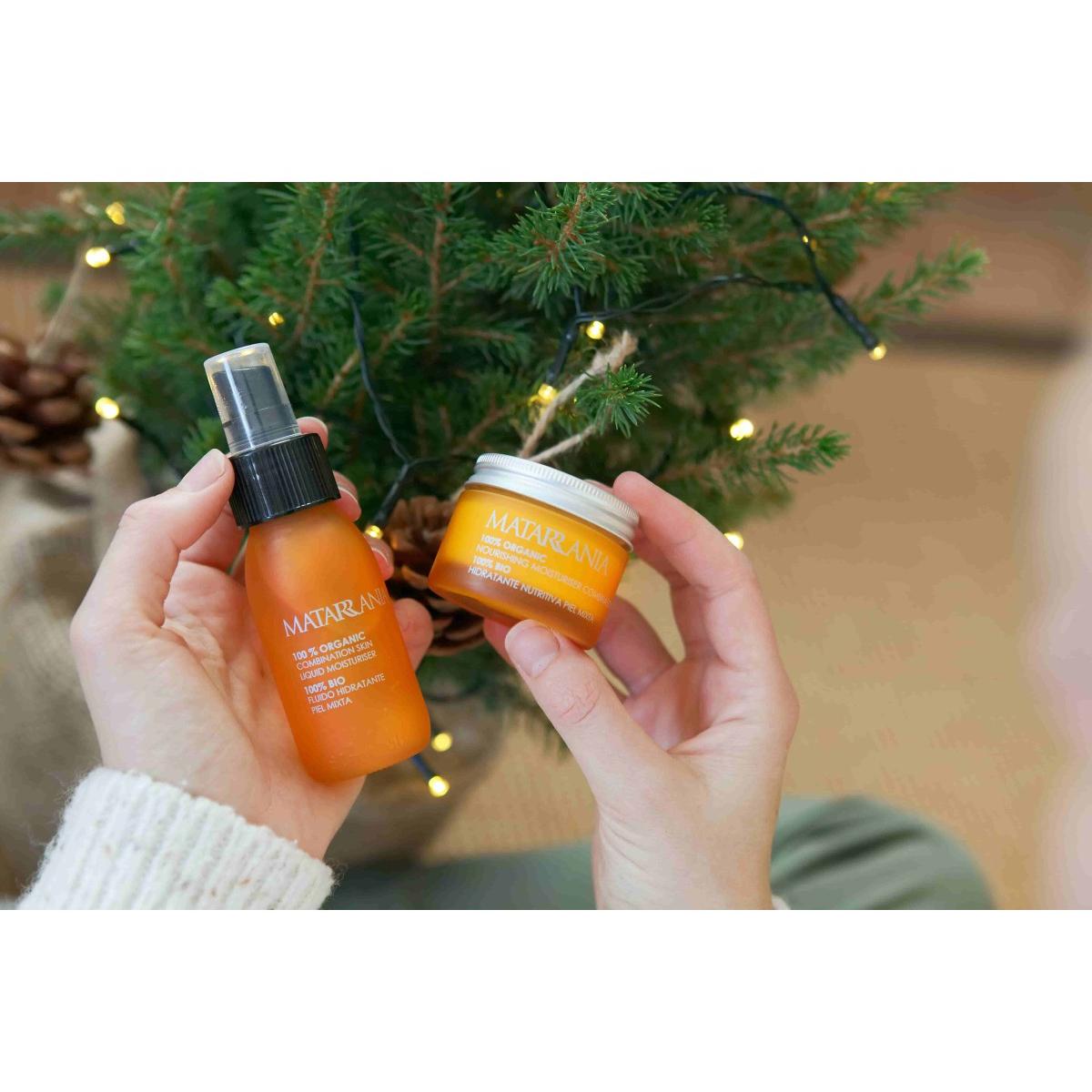 Pack Regalo Piel Mixta Sol&Luna: Fluido 60 ml + Hidratante Nutritiva 30 ml Matarrania