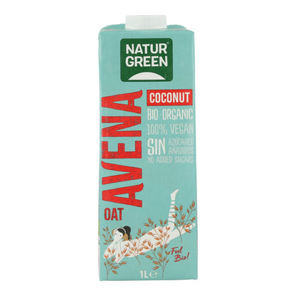 Bebida de Avena y Coco NaturGreen 1 L