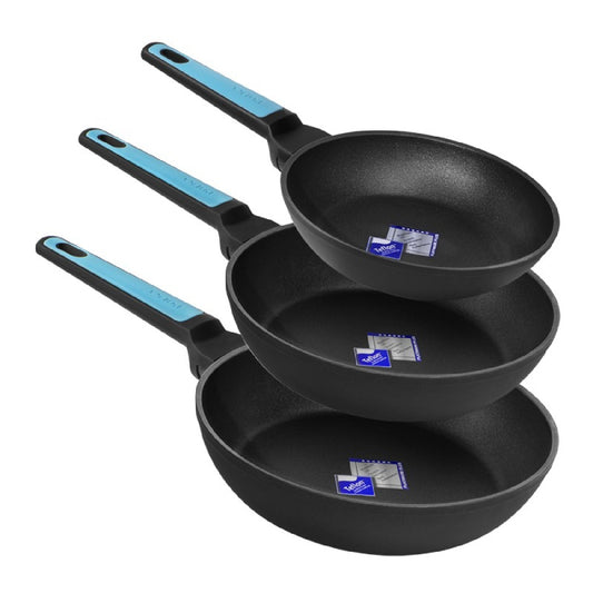 Cecotec Set De Sartenes Polka Platinum 18-22-26 Bucket Set Thunder_0