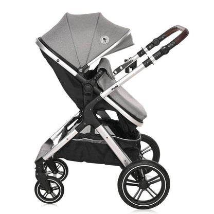 Carrito De Bebé Trío Viola Hasta 22 Kg Opaline Grey_3