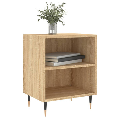 Mesitas Noche 2 Uds Madera Ingeniería Roble Sonoma 40x30x50 Cm_1