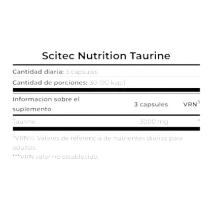 Taurine 90 Caps