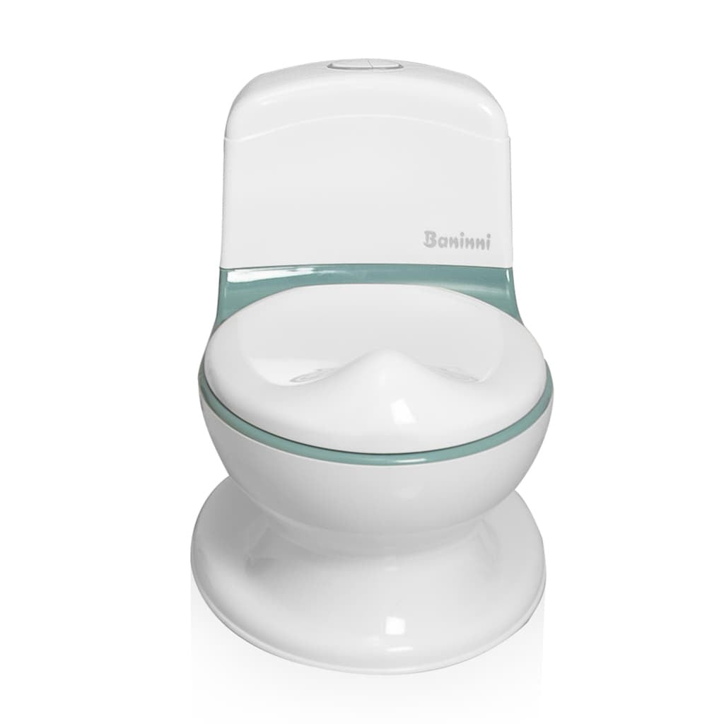Baninni Orinal De Aprendizaje Con Sonido Pippe Verde Y Blanco_4