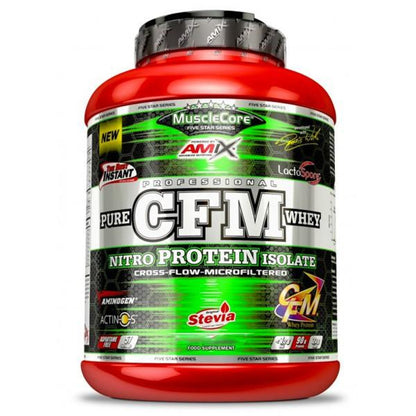 Pure Cfm Whey Nitro Protein Isolate 1 Kg Fresa - Yogurt