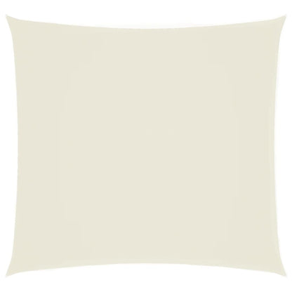 Vidaxl Toldo De Vela Cuadrado Tela Oxford Color Crema 6x6 M_0