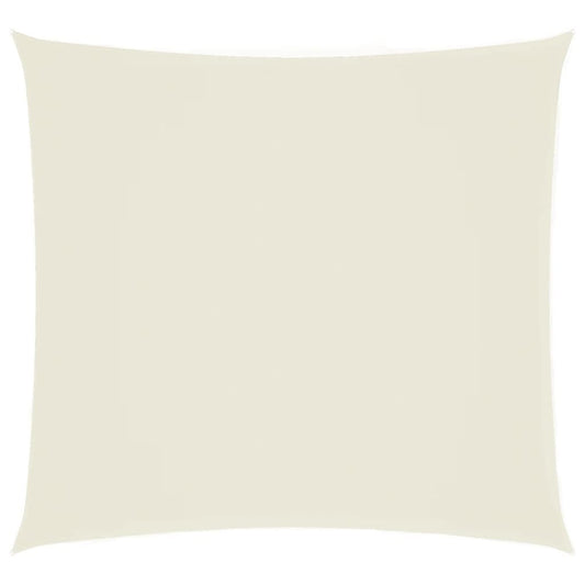 Vidaxl Toldo De Vela Cuadrado Tela Oxford Color Crema 4x4 M_0