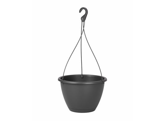 Artevasi Macetero Plástico Algarve Colgante Antracita 30cm_0