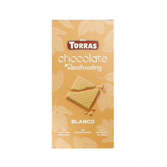Chocolate blanco Realfooding 100g