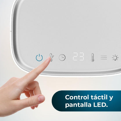 Cecotec Calefactor Cerámico De Sobremesa Readywarm 1570 Max Ceramic Rotate Smart White_1