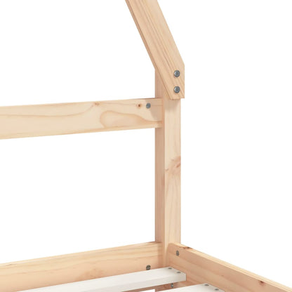 Estructura De Cama Para Niños Con Cajones Madera Pino 80x200 Cm / Vetonek_5