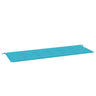 Vidaxl Cojín Para Banco De Jardín Tela Oxford Turquesa 150x50x4 Cm
