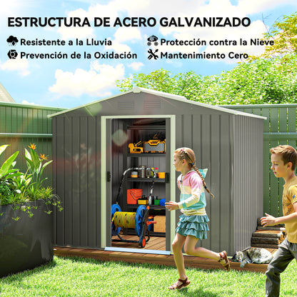 Outsunny Caseta De Jardín Exterior 3_3
