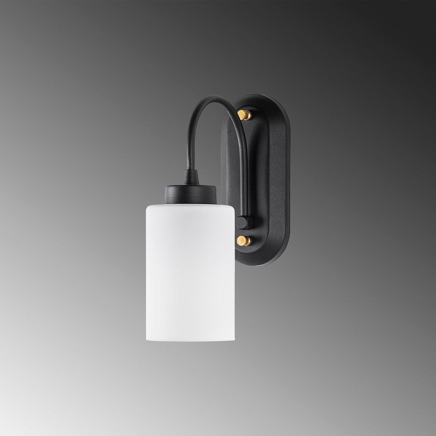Aplique De Pared, Metal , Negro, 10x21x28, Casquillo E27 Max 40 W_3