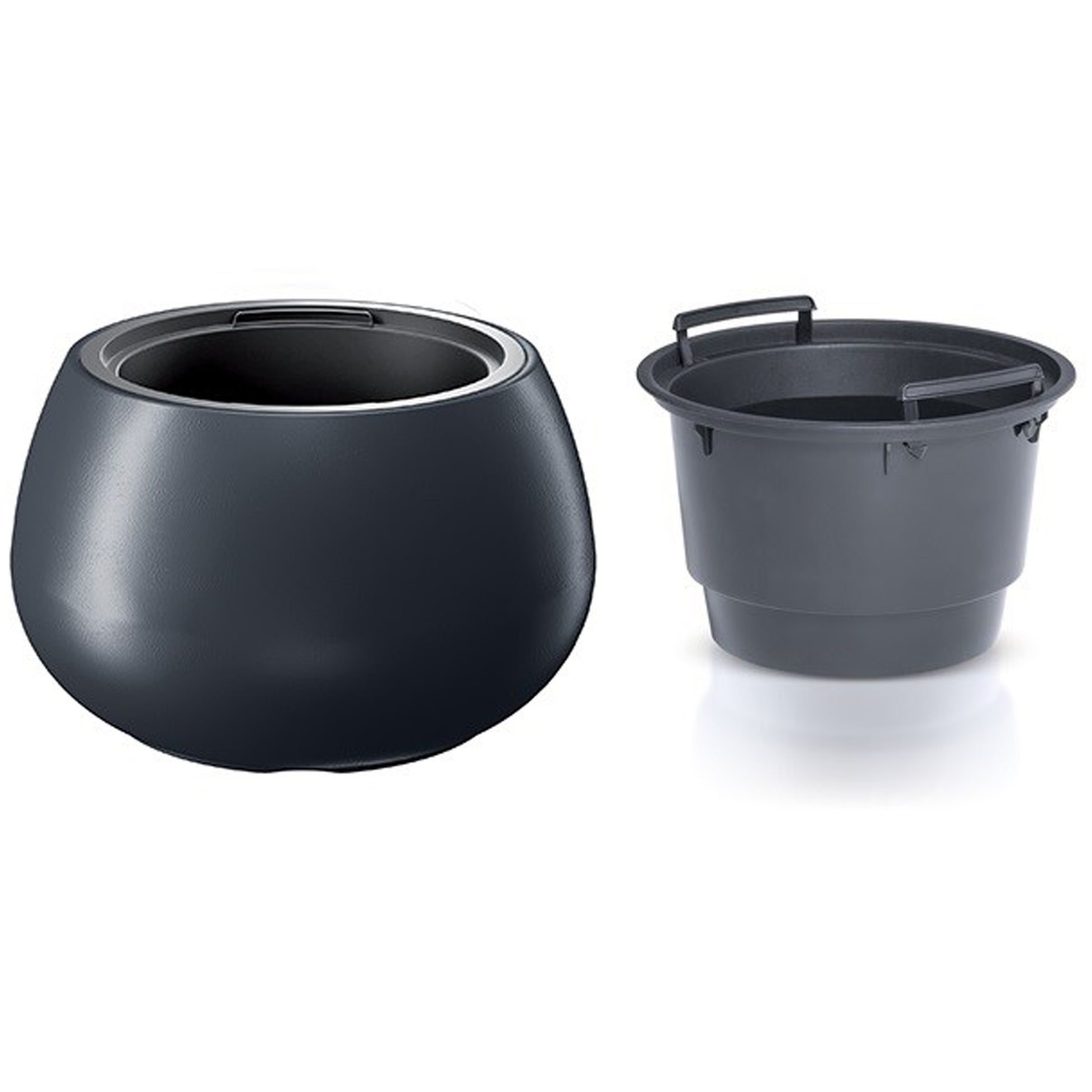 Maceta Heos 32l., Con Depósito, Dimensiones (mm) 436x436x270, Color Antracita_2