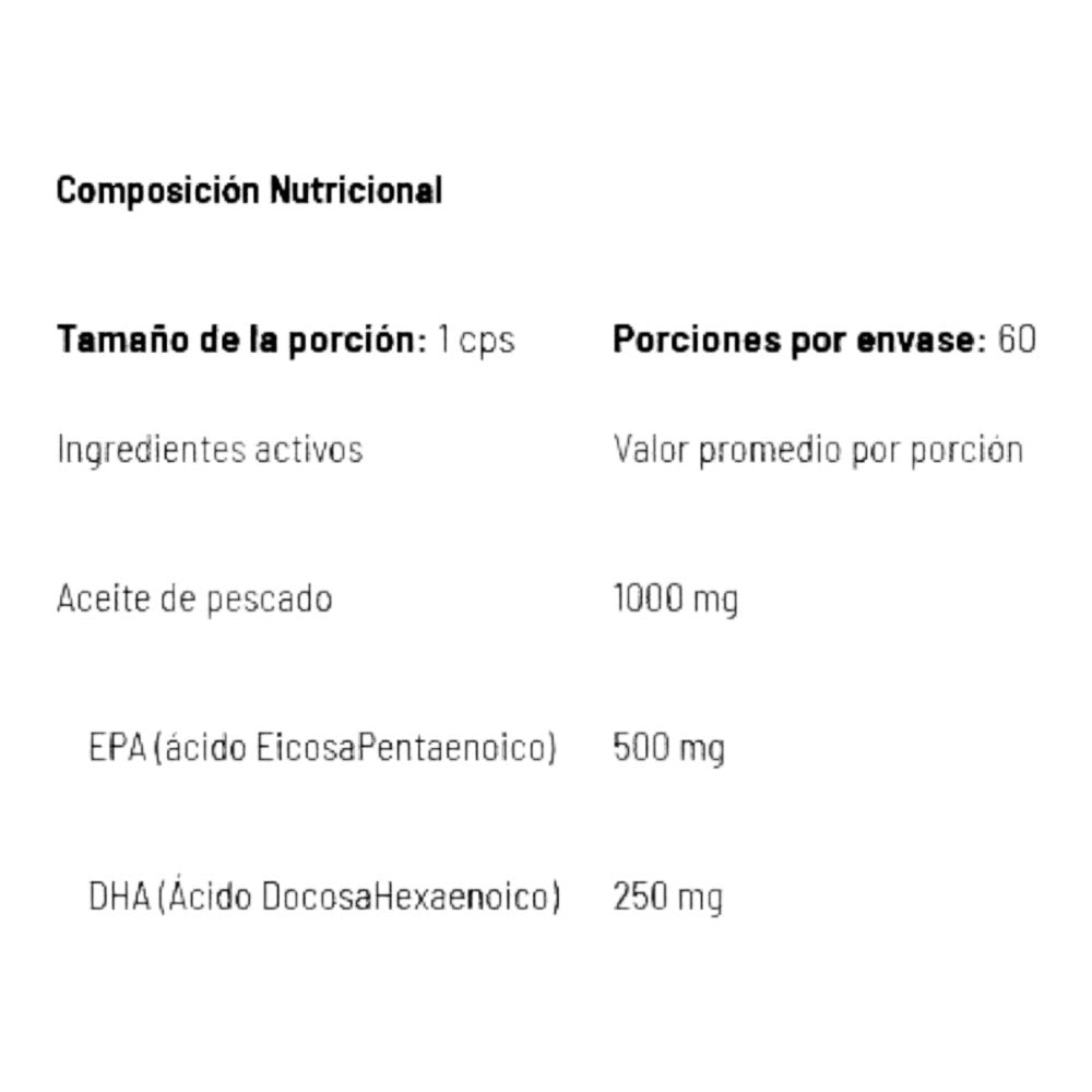 Fish Oil Omega 3 Power 60 Perlas_1