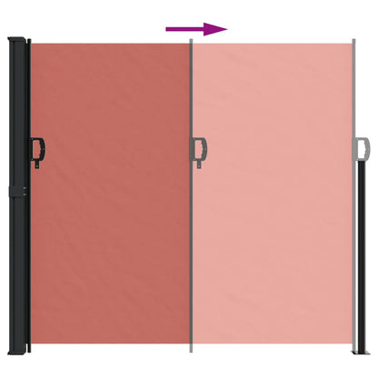 Vidaxl Toldo Lateral Retráctil Terracota 180x600 Cm_4