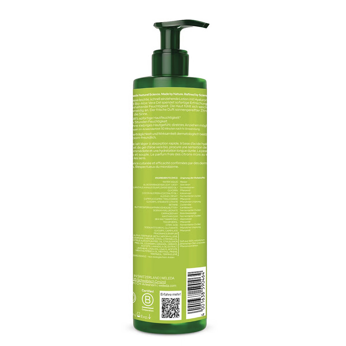 Leche Corporal de Citrus Weleda 250ml