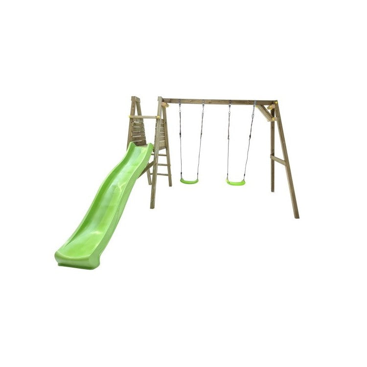Parque Infantil Masgames Lignum L Dos Asientos Planos._0