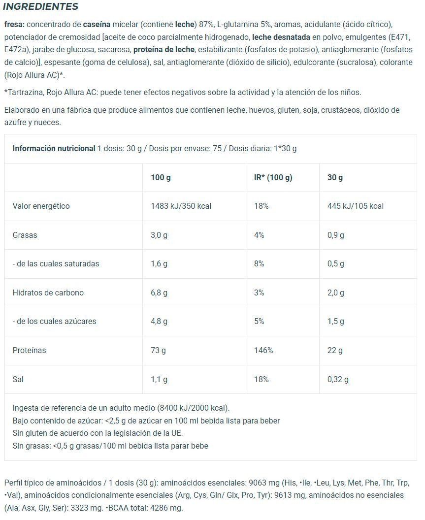 Micellar Casein 2.27 Kg Fresa_5