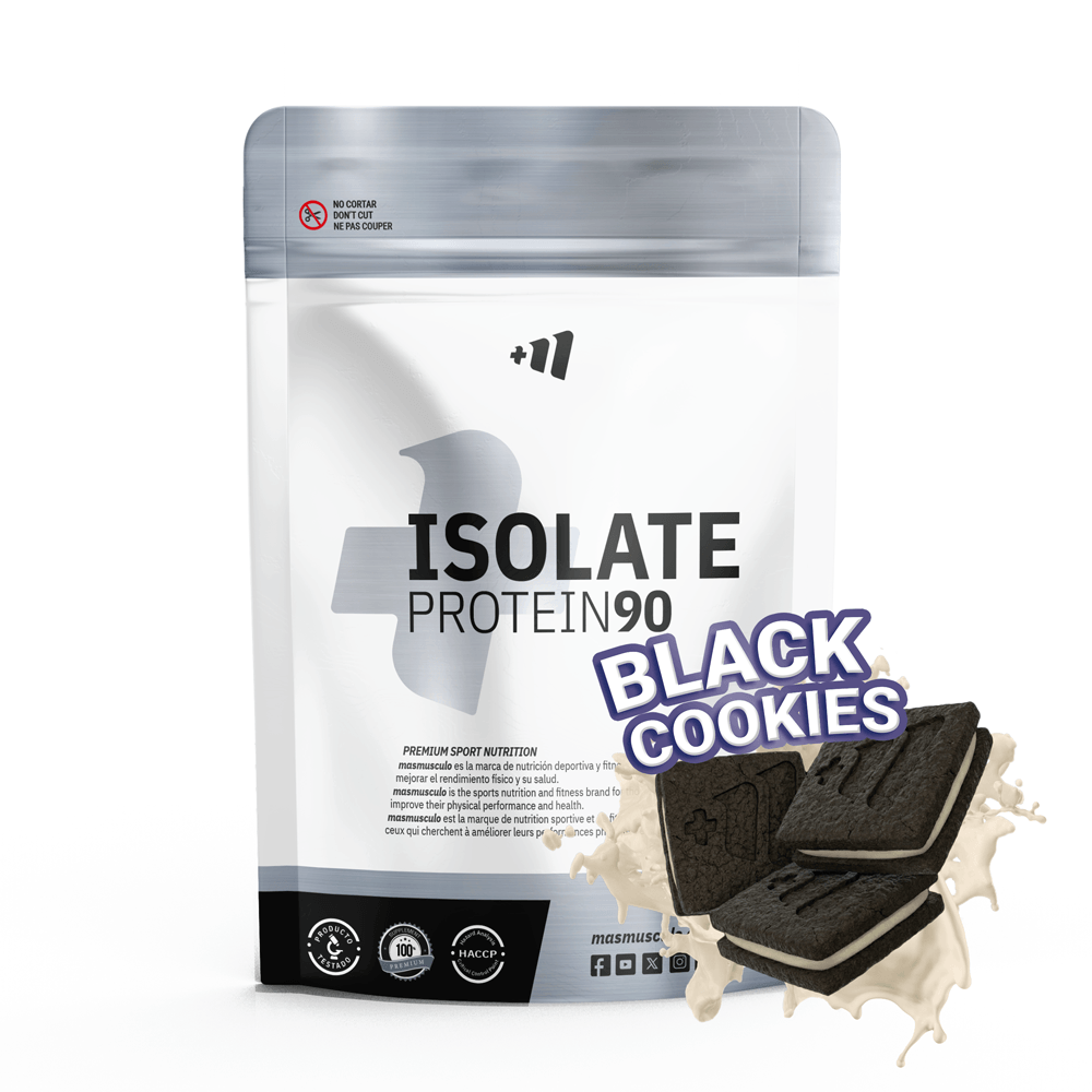 Isolate 90 Cfm - 1kg - Black Cookies - Aumenta La Masa Muscular - Masmusculo_0