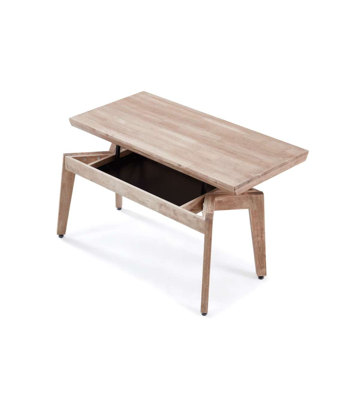 Mesa De Centro Elevable Genova Acabado Roble Honey, 52cm(alto) 120cm(ancho) 60cm(largo)_2