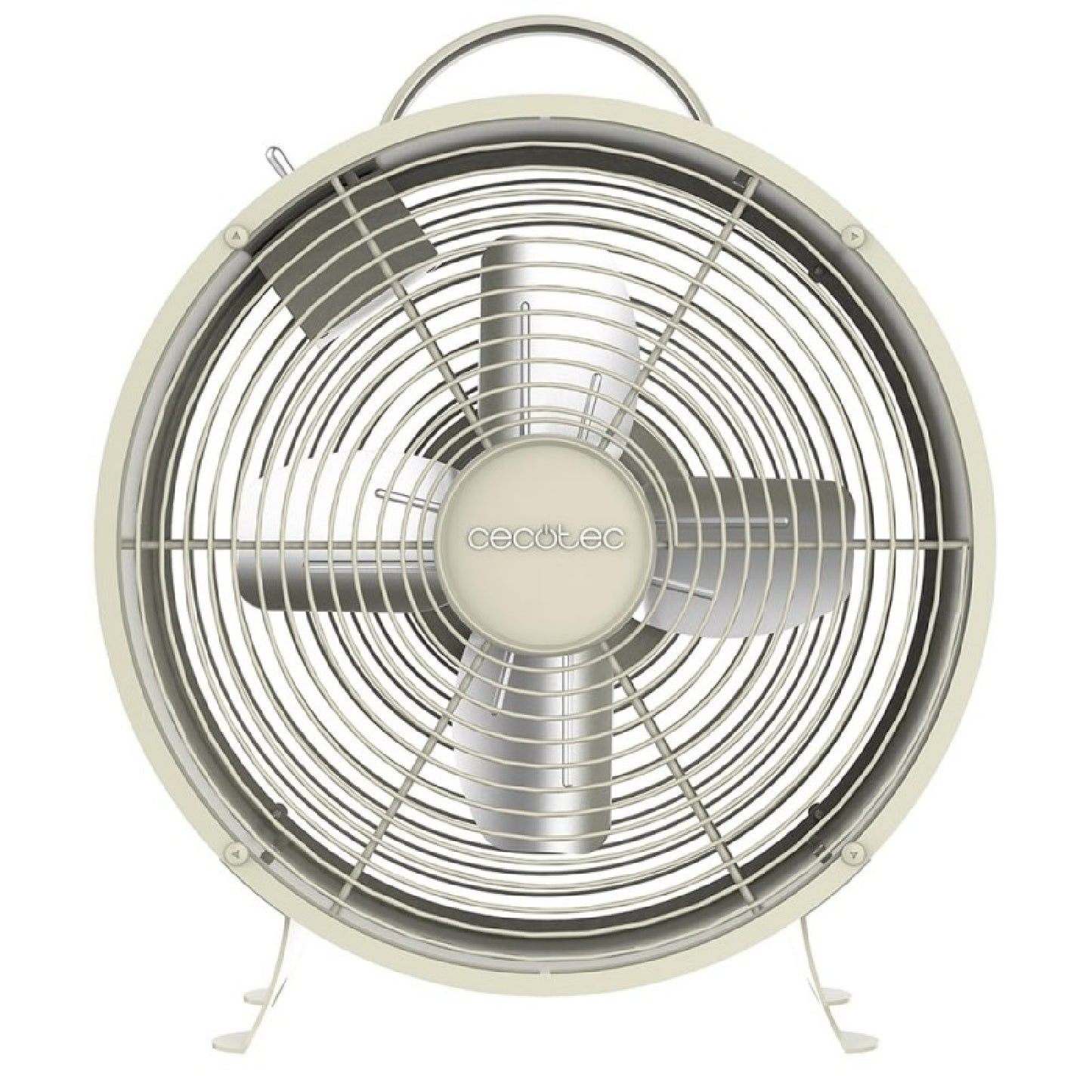 Cecotec Ventilador De Sobremesa Energysilence 400 Retrodesk Beige Cecotec_0