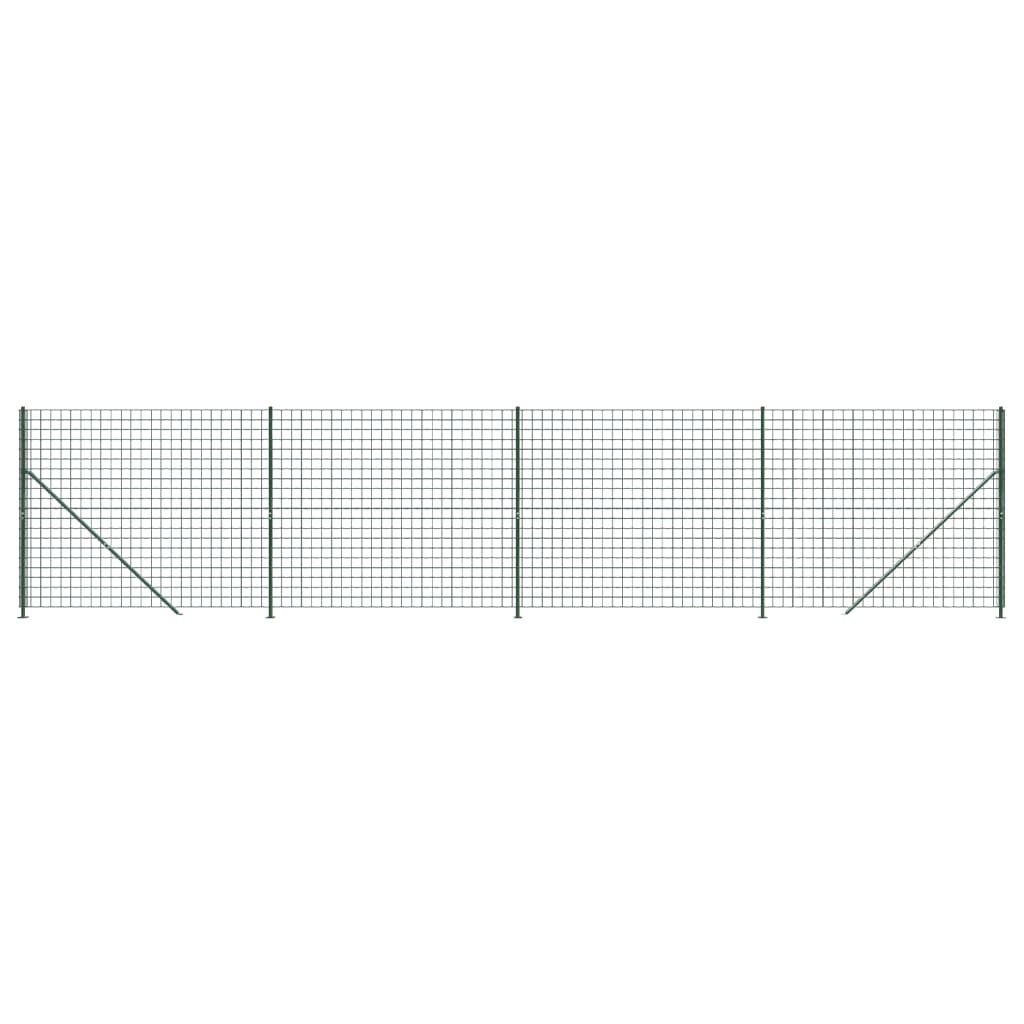 Cerca De Alambre Con Brida Verde 1,6x10 M / Vetonek_1