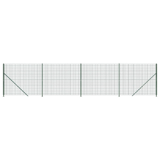 Cerca De Alambre Con Brida Verde 2x10 M / Vetonek_0