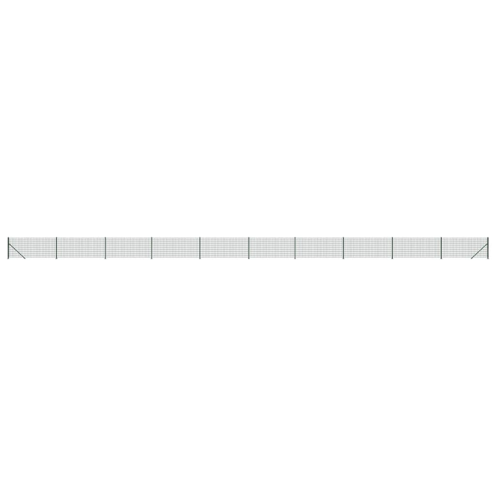 Cerca De Alambre Con Brida Verde 1,1x25 M / Vetonek_1