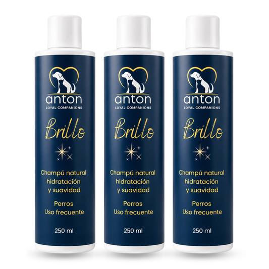 Champú natural para el cuidado del pelaje de perros – Pack 3 x 250 ml_0