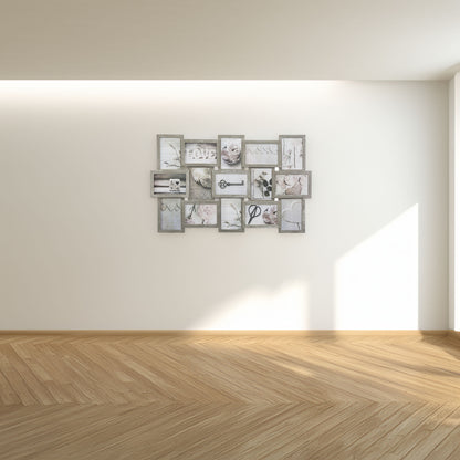 Wellhome Marco Para 15 Fotos Color Aleatorio (marrón O Blanco)