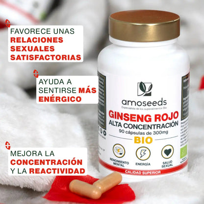 Ginseng Rojo Bio, Alta Concentración | 60 Cápsulas_2