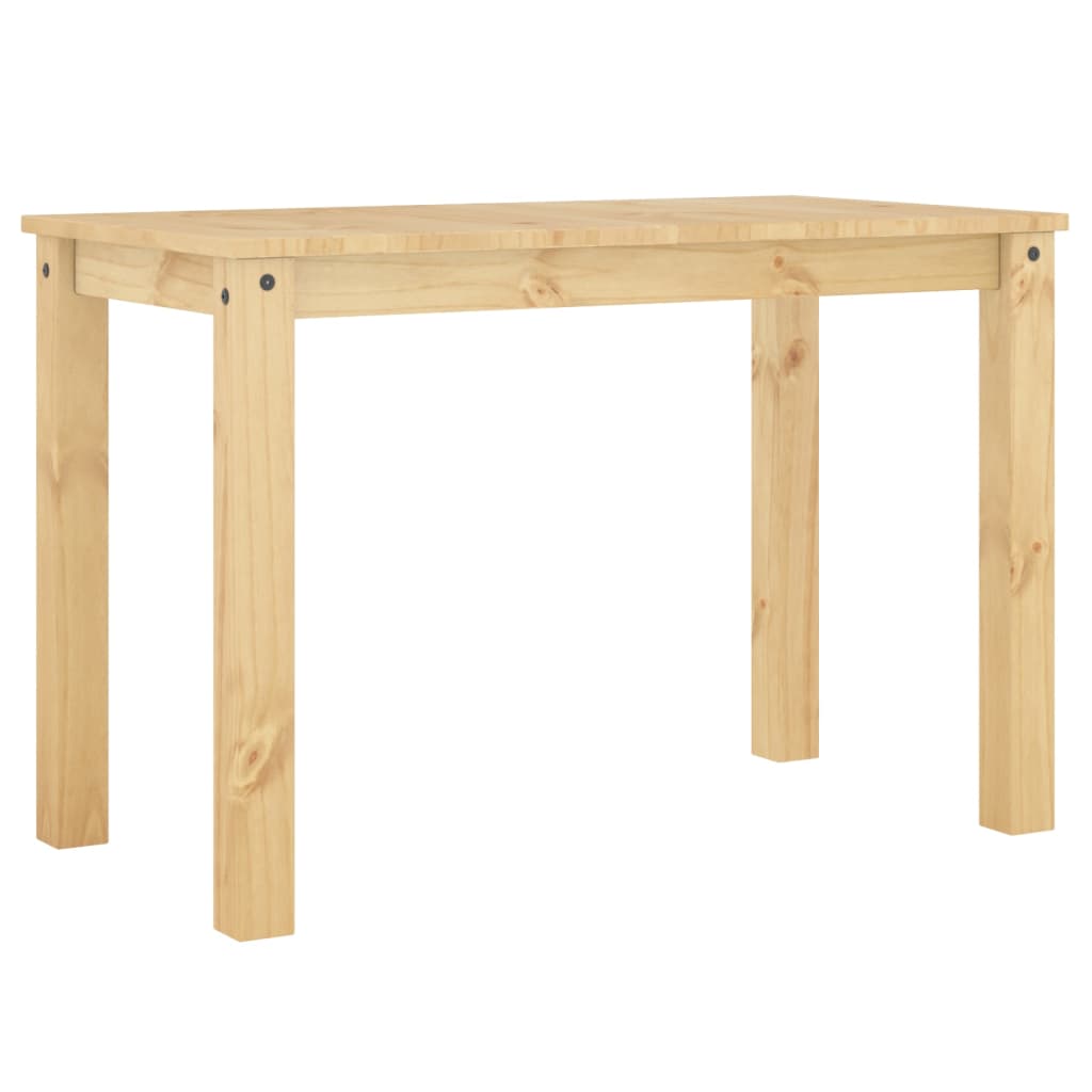 Mesa De Comedor Panama Madera Maciza De Pino 117x60x75 Cm_4