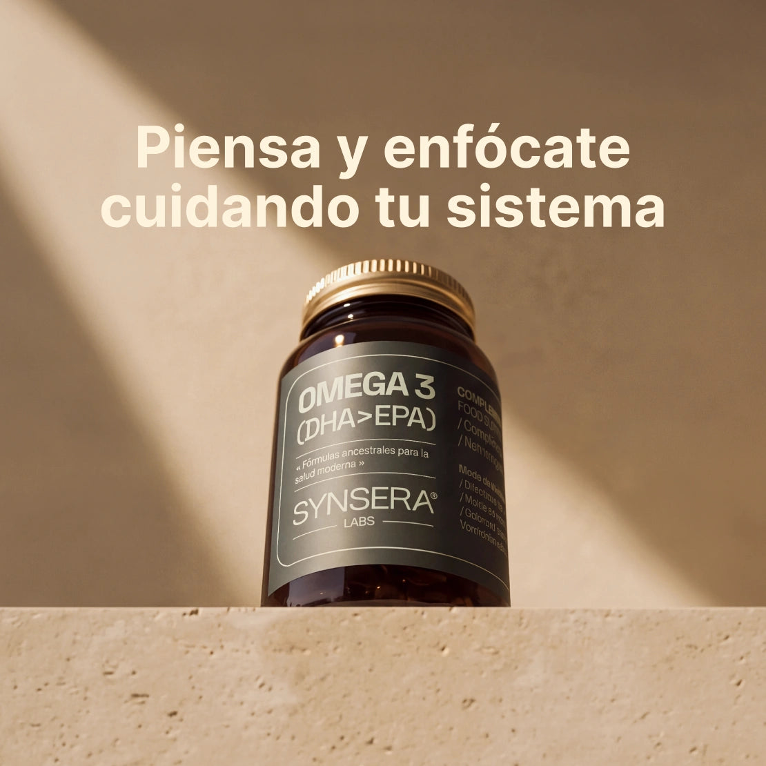 Pack 3 Botes Omega 3 (dha > Epa) 90 Cápsulas Synsera Labs_2