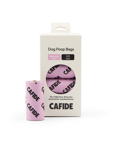 Cafide Bolsa De Excrementos Compostable Para Perros Aroma A Lavanda. Modelo Lea. (120 Bolsas)_0
