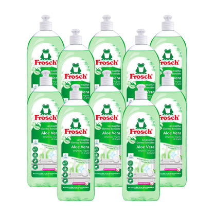 Pack 10x Lavavajilas Aloe Vera Eco Frosch 750 ml