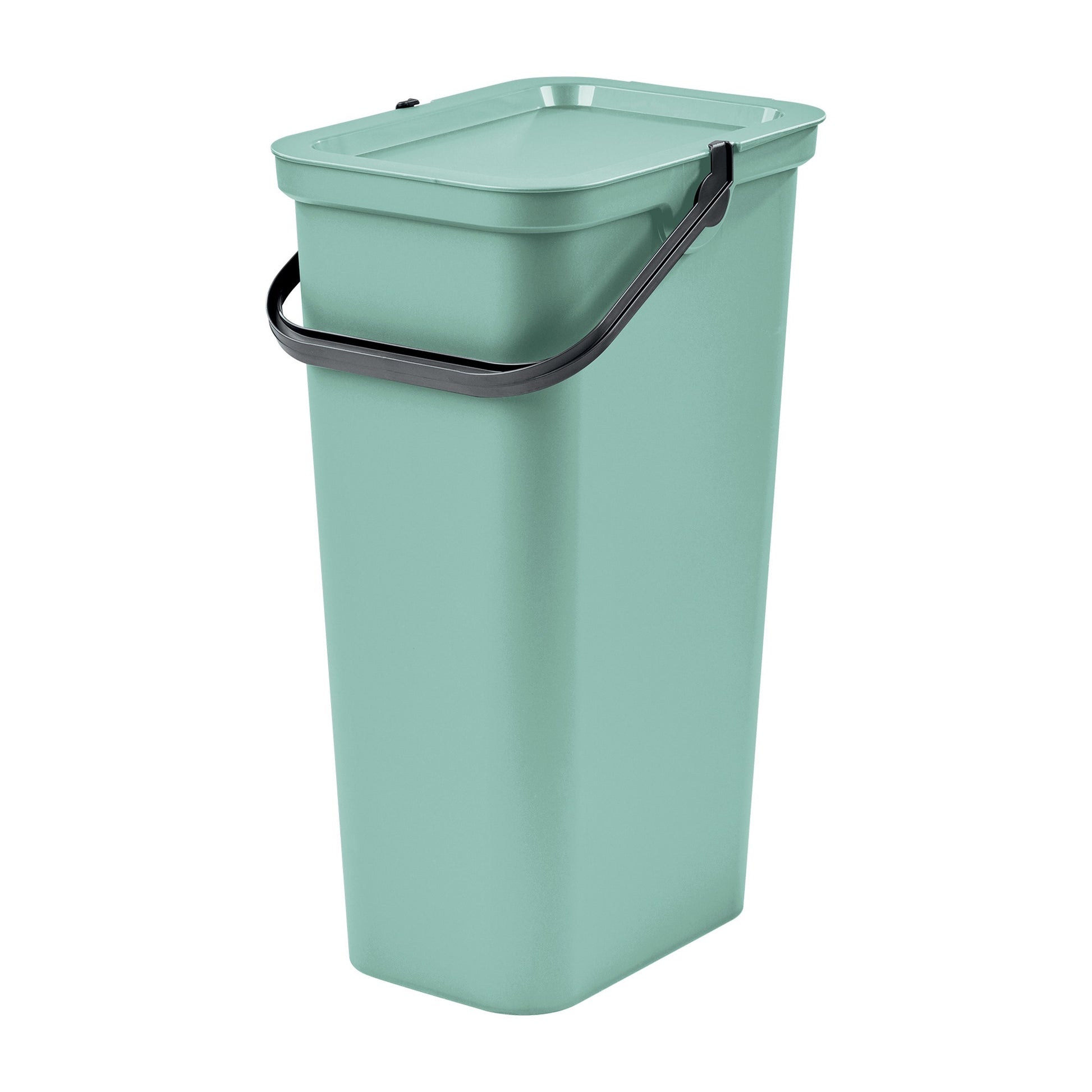 Papelera moda Con Asa 40l Salvia/grafito