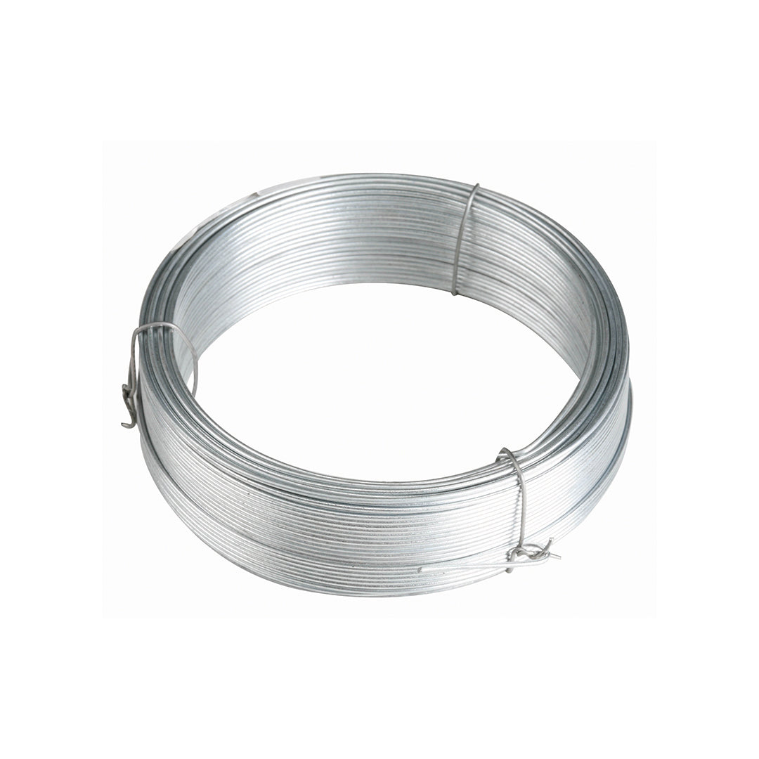 Rollo De Alambre Metálico Galvanizado - Resistencia Y Durabilidad 1,29 M / Multicolor_0