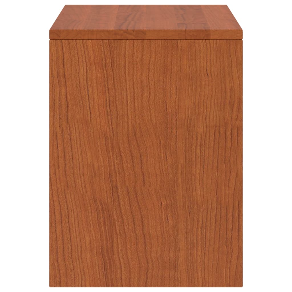 Mesitas De Noche 2 Uds Madera De Pino Marrón Miel 35x30x40 Cm_2